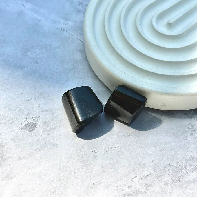 Protection from Black Magic and Evil Eye Black Tourmaline tumble set