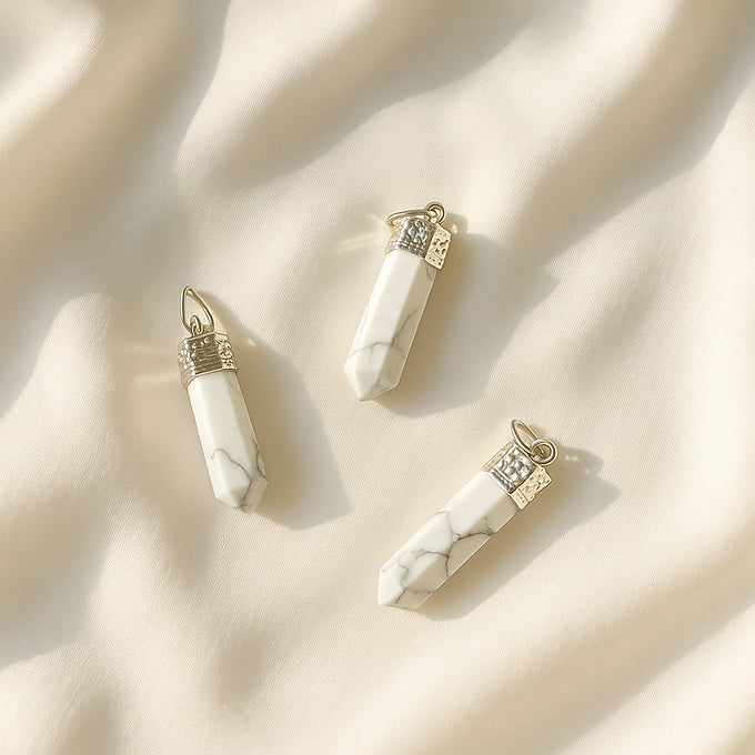 Anger & Stress Manager Howlite Pendant