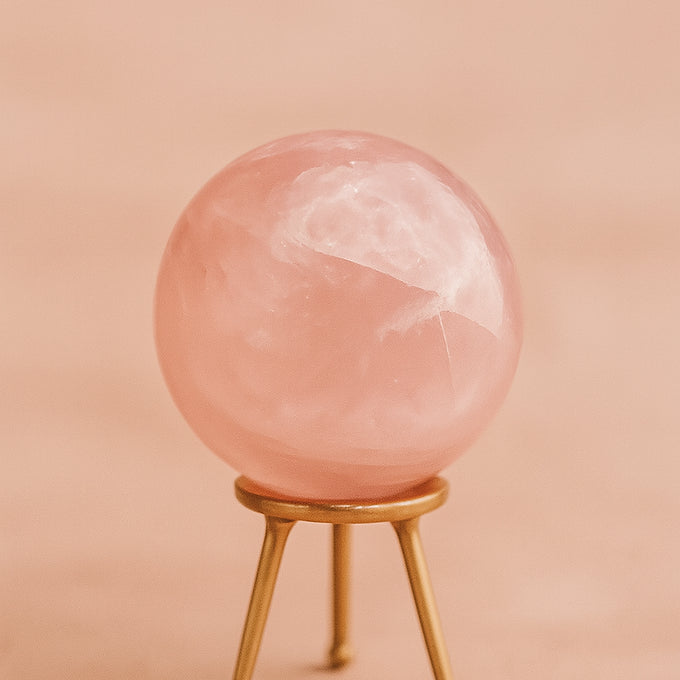 Manifest Love and happiness with ROSE QUARTZ Sphere