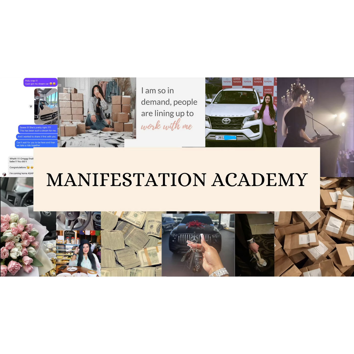Manifestation Academy Monthly Subscription