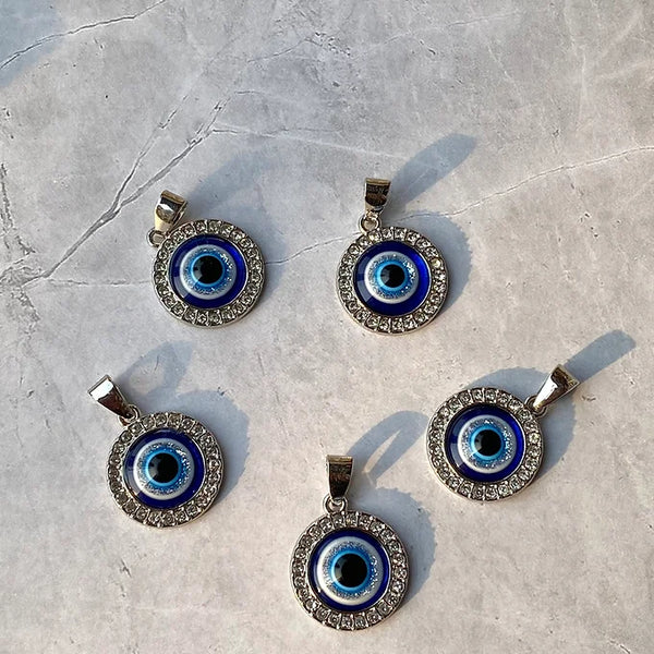 Evil Eye Pendant Round Shape