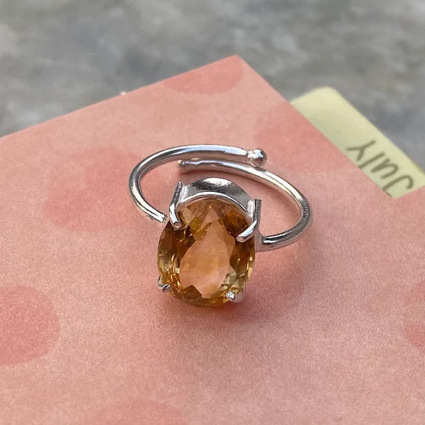 Citrine Ring