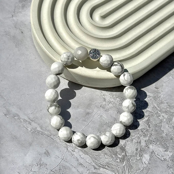 Anger & Stress Manager Howlite Bracelet